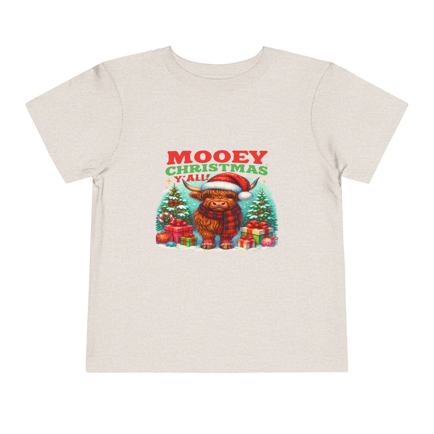 Mooey Christmas Y'all! Toddler Tee