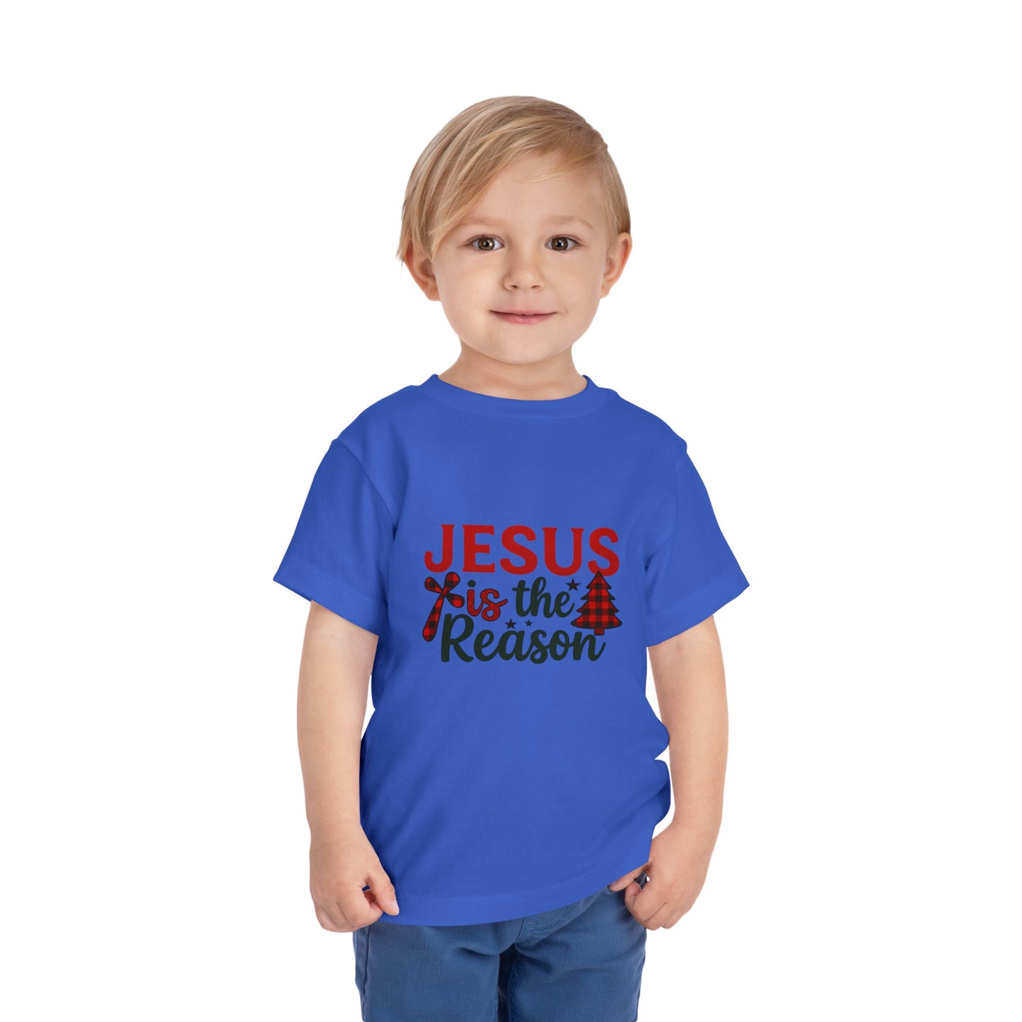 Jesus Is The Reason Toddler Christmas Tee