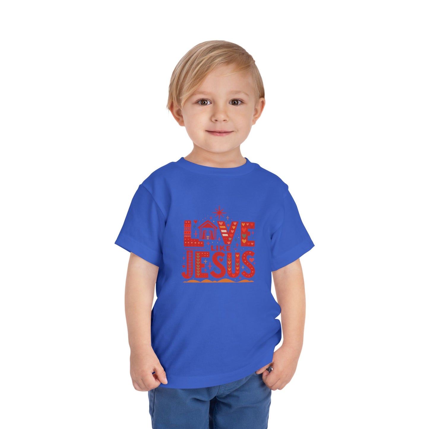 Love Like Jesus Toddler Christmas Tee