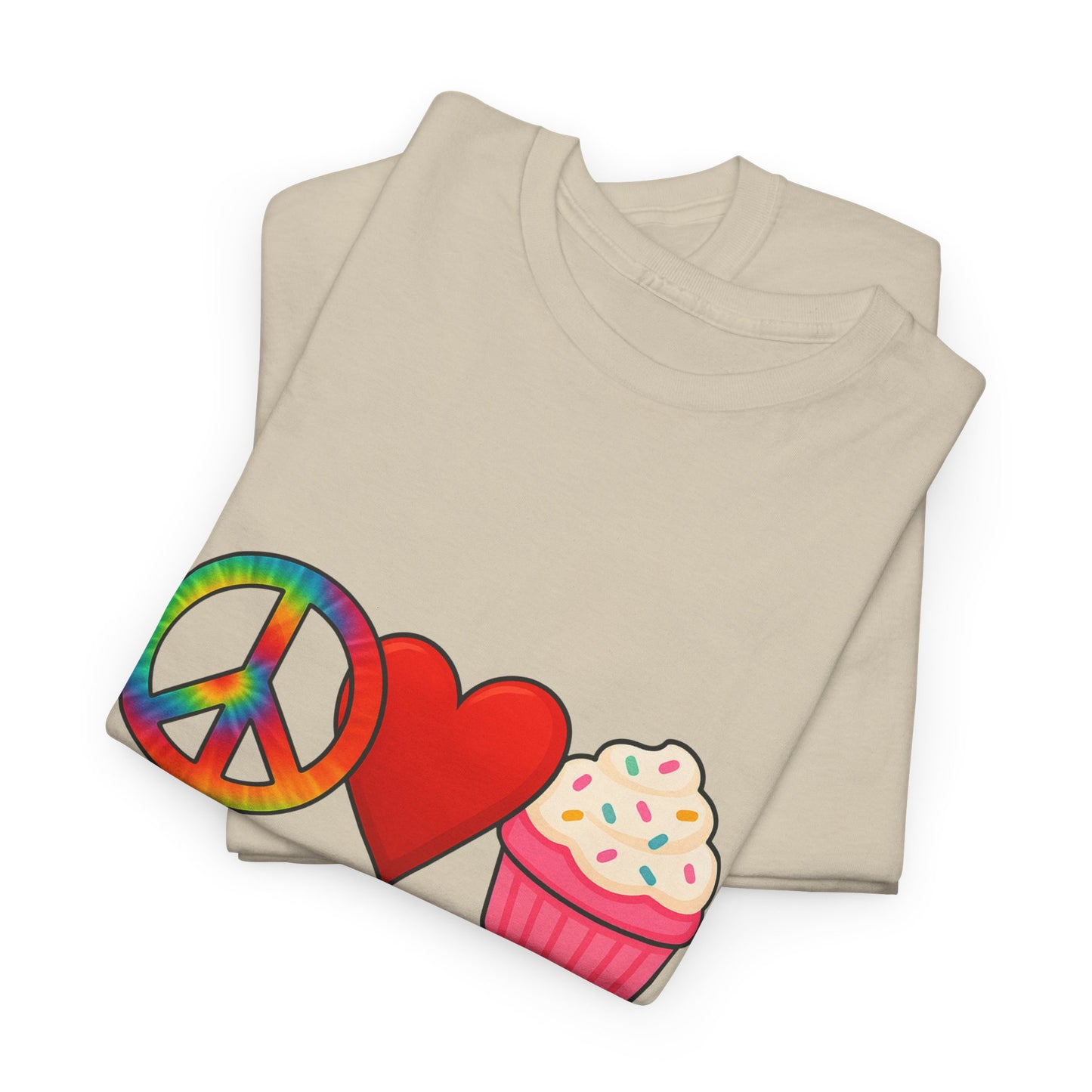 Tie-Dye Peace Sign Tee Love Celebration Shirt