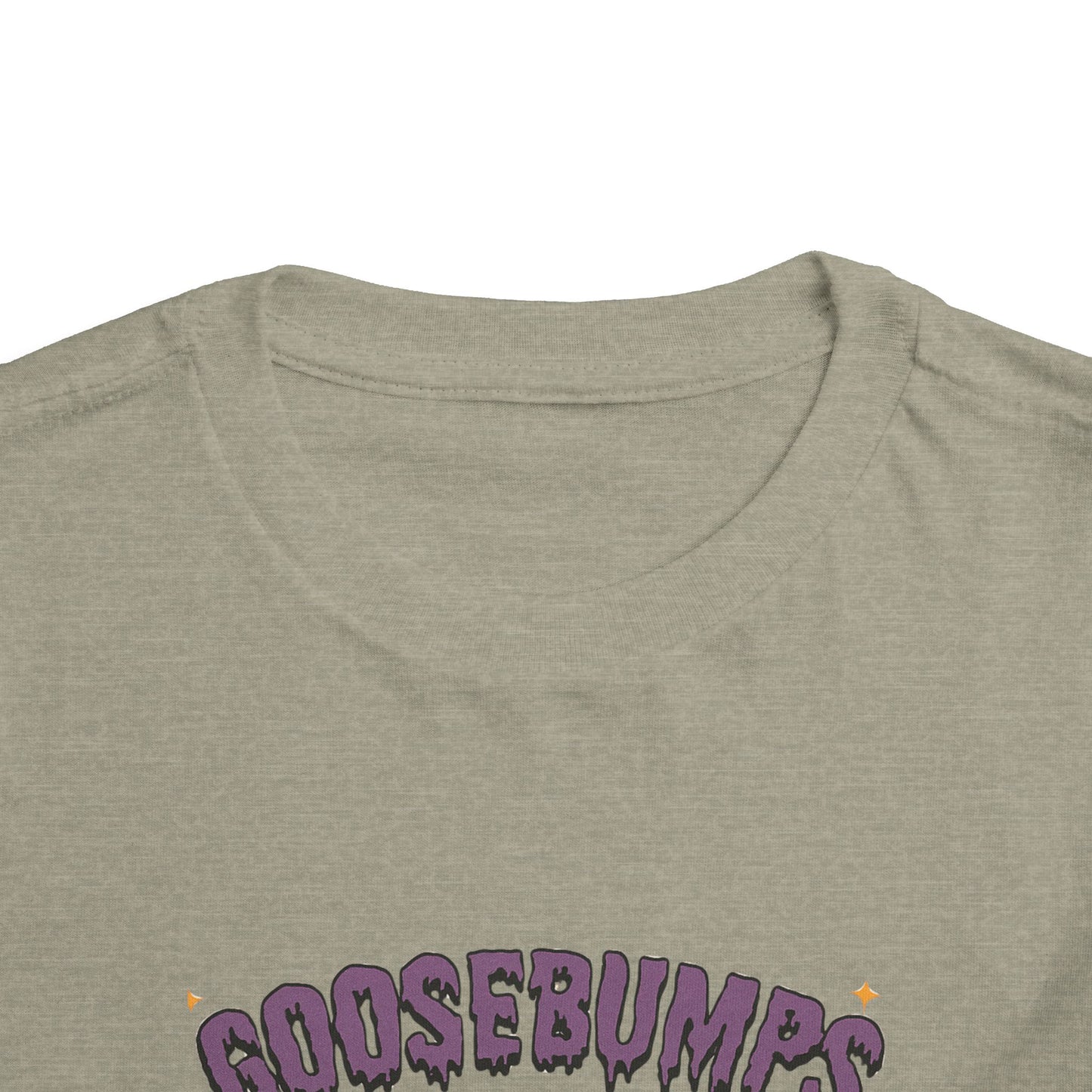 Goosebumps Halloween Toddler Tee - Funny Spooky Xmas