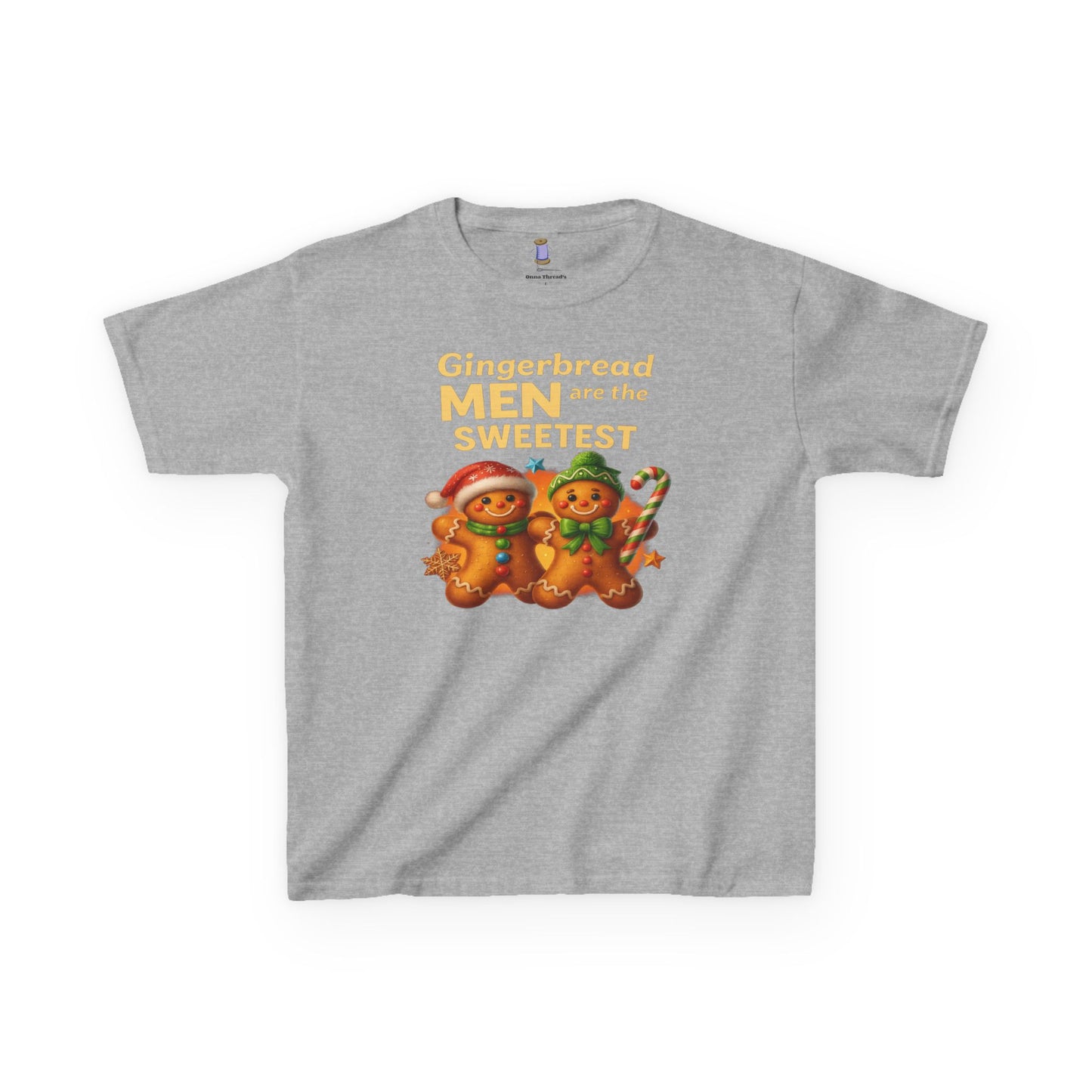 Gingerbread Men Kids Tee, Festive Holiday Shirt, Cute Christmas Outfit, Sweet Treat Apparel, Winter Celebration Wear, Kid's Holiday Gift