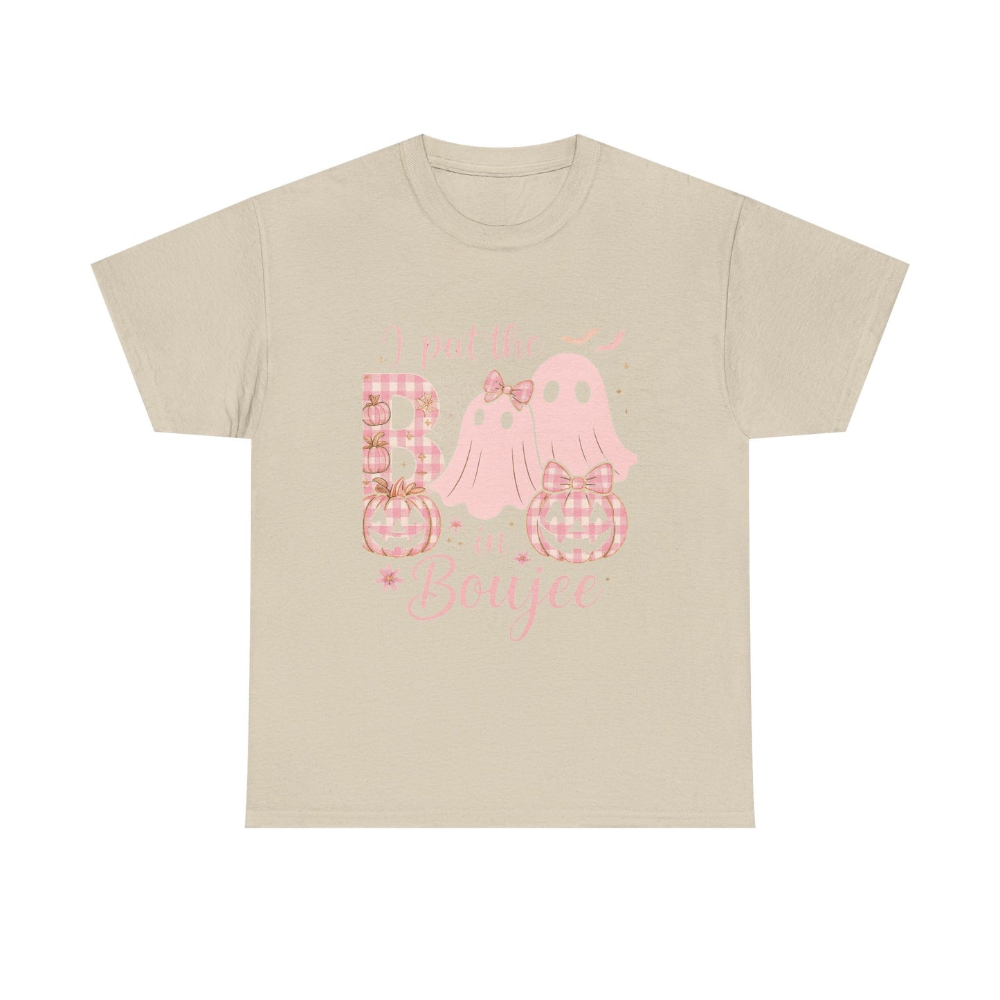 I Put The B In Boujee Pink Halloween Tee