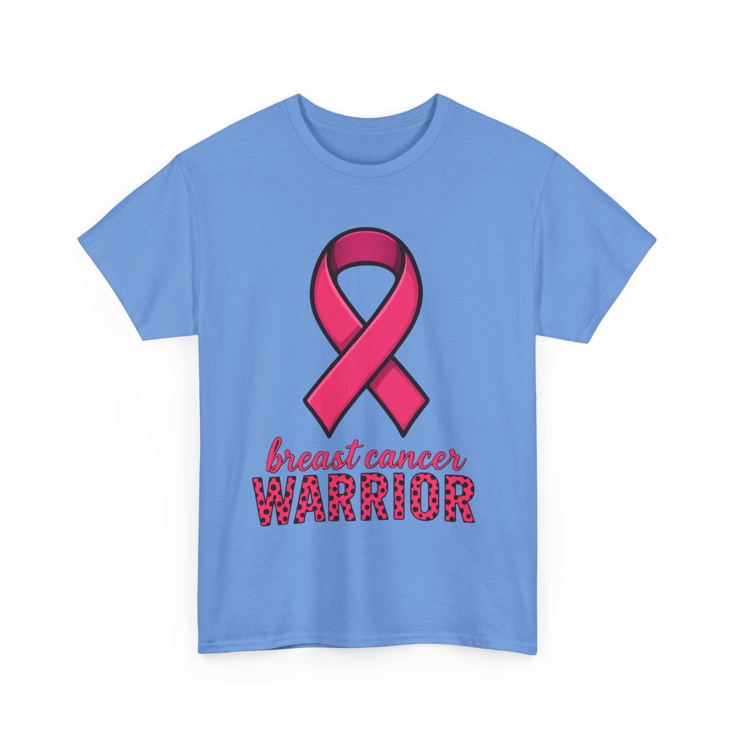 Breast Cancer Warrior Pink Ribbon Tee