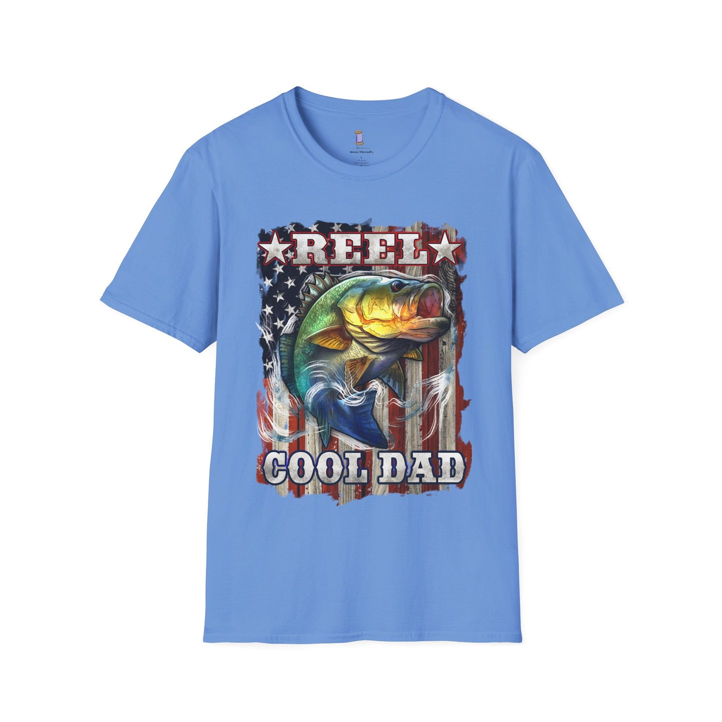 Cool Dad Fishing T-Shirt | Unisex Softstyle Shirt for Fathers Day, Birthday Gift, Outdoor Adventure, Fishing Enthusiasts, Casual Wear