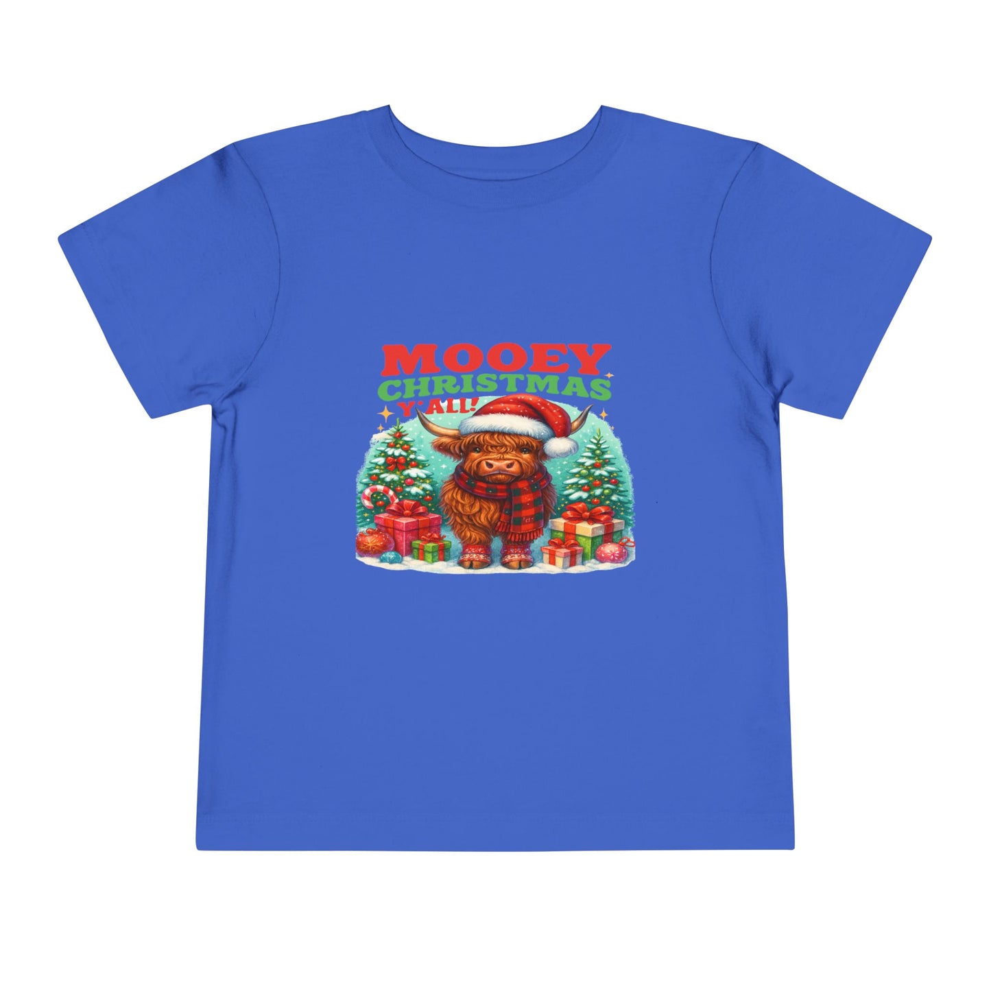 Mooey Christmas Y'all! Toddler Tee
