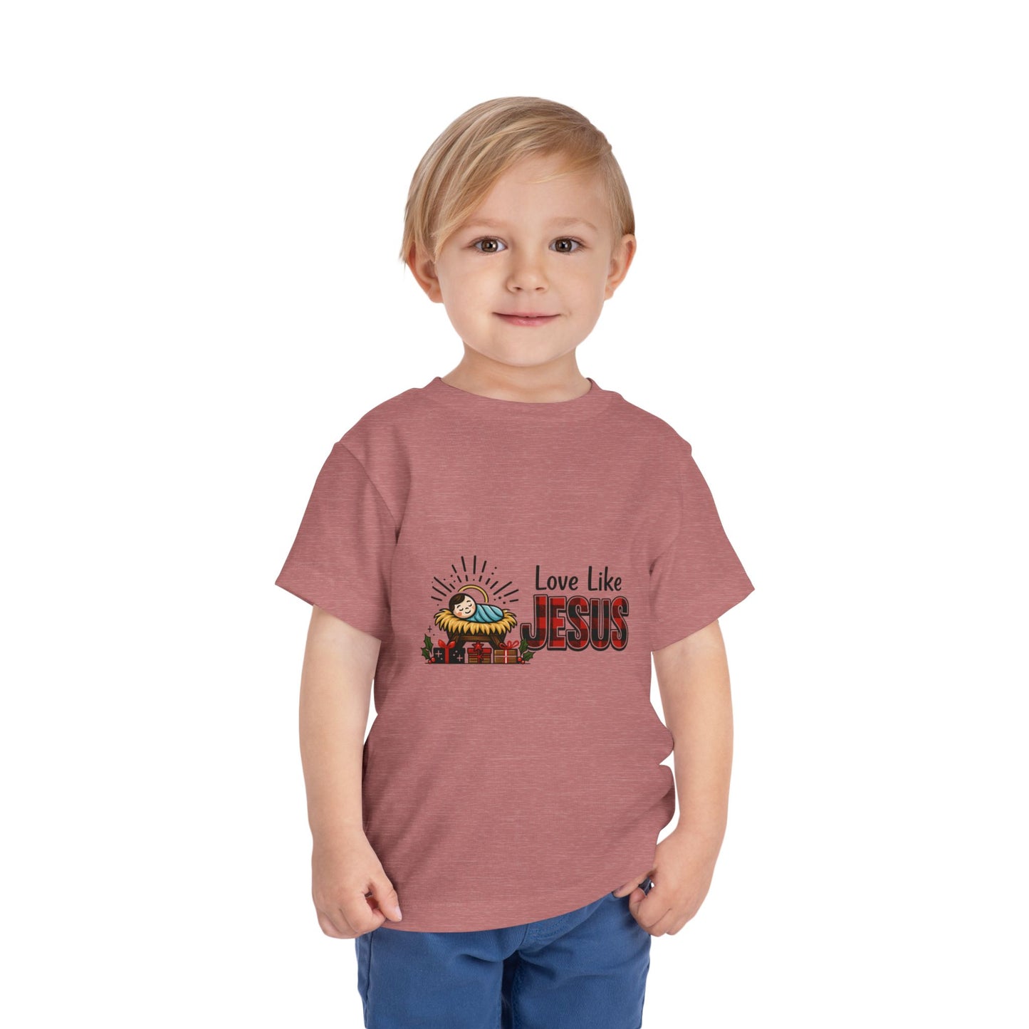 Baby Jesus Christmas Tee - Love Like Jesus Toddler Shirt