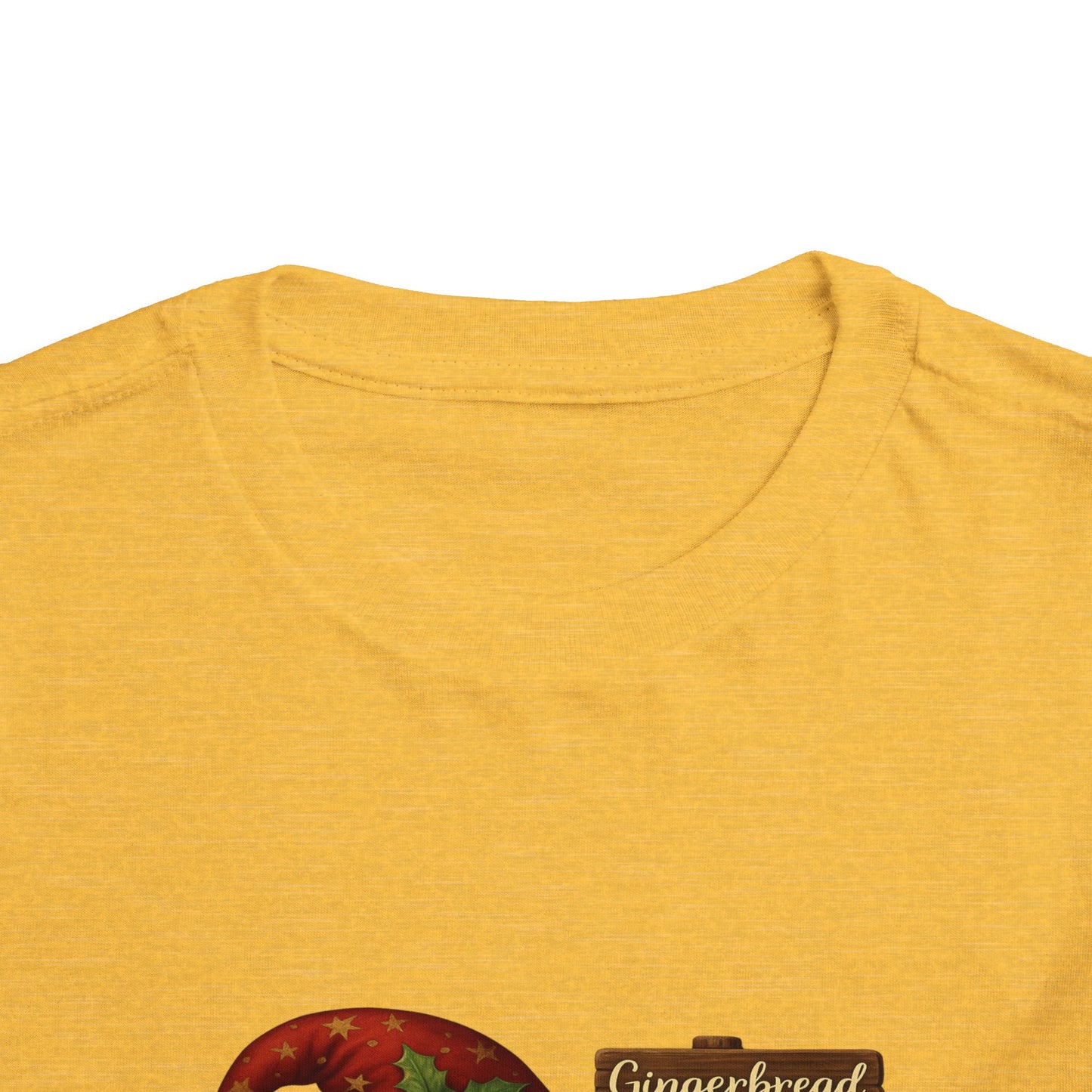 Gnome's Gingerbread Wishes Toddler Christmas Tee