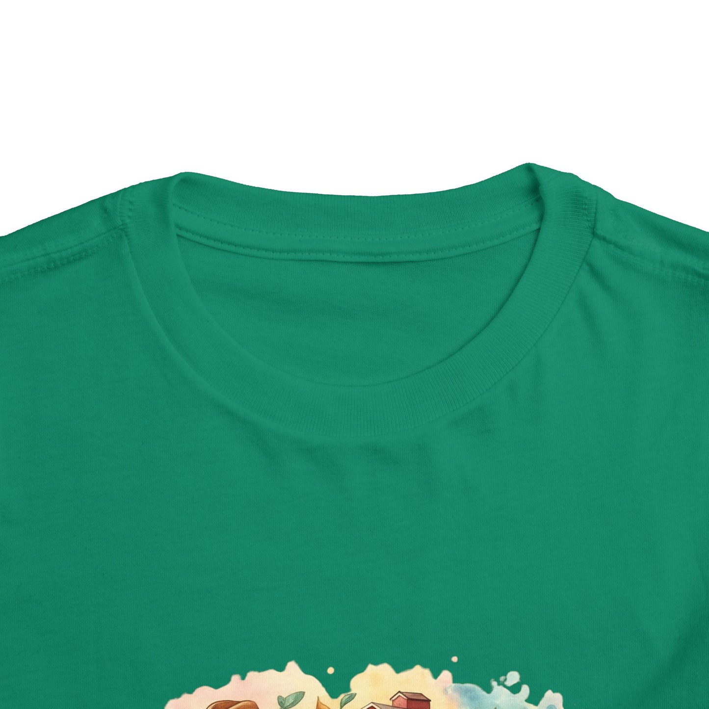 Toddler Tee Tennessee Watercolor Illustration