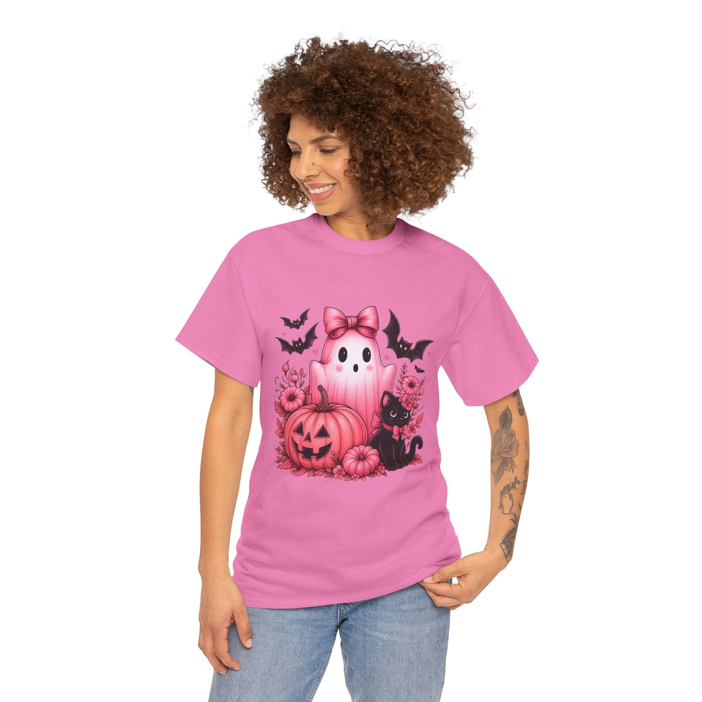 Ghostly Cutie – Halloween Friends Tee