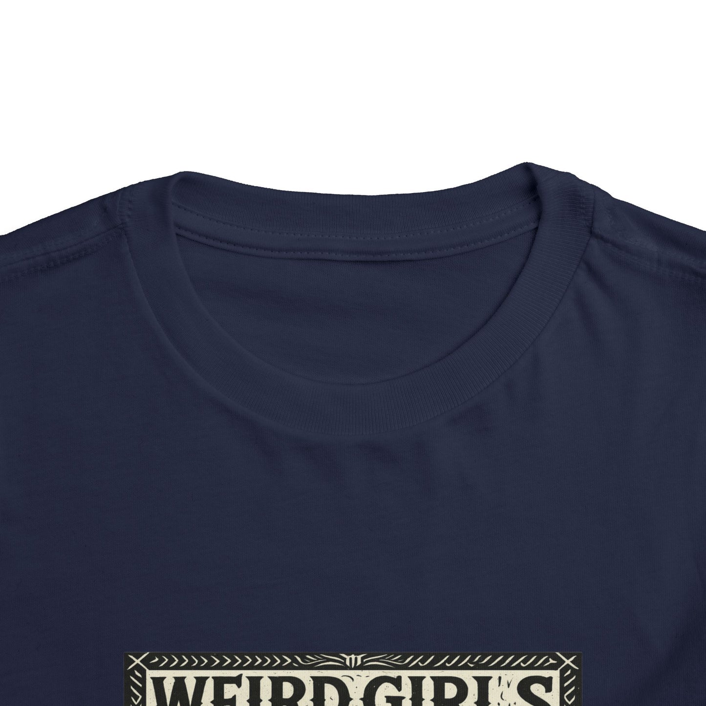 Weird Girls Club Tee - Vintage Linocut Christmas