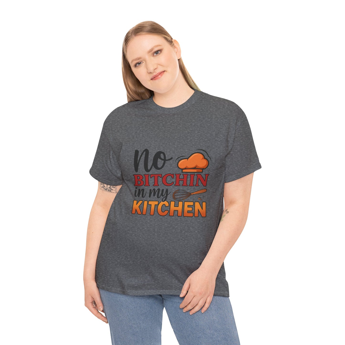 Retro Kitchen Unisex Tee | No Bitchin' in My Kitchen