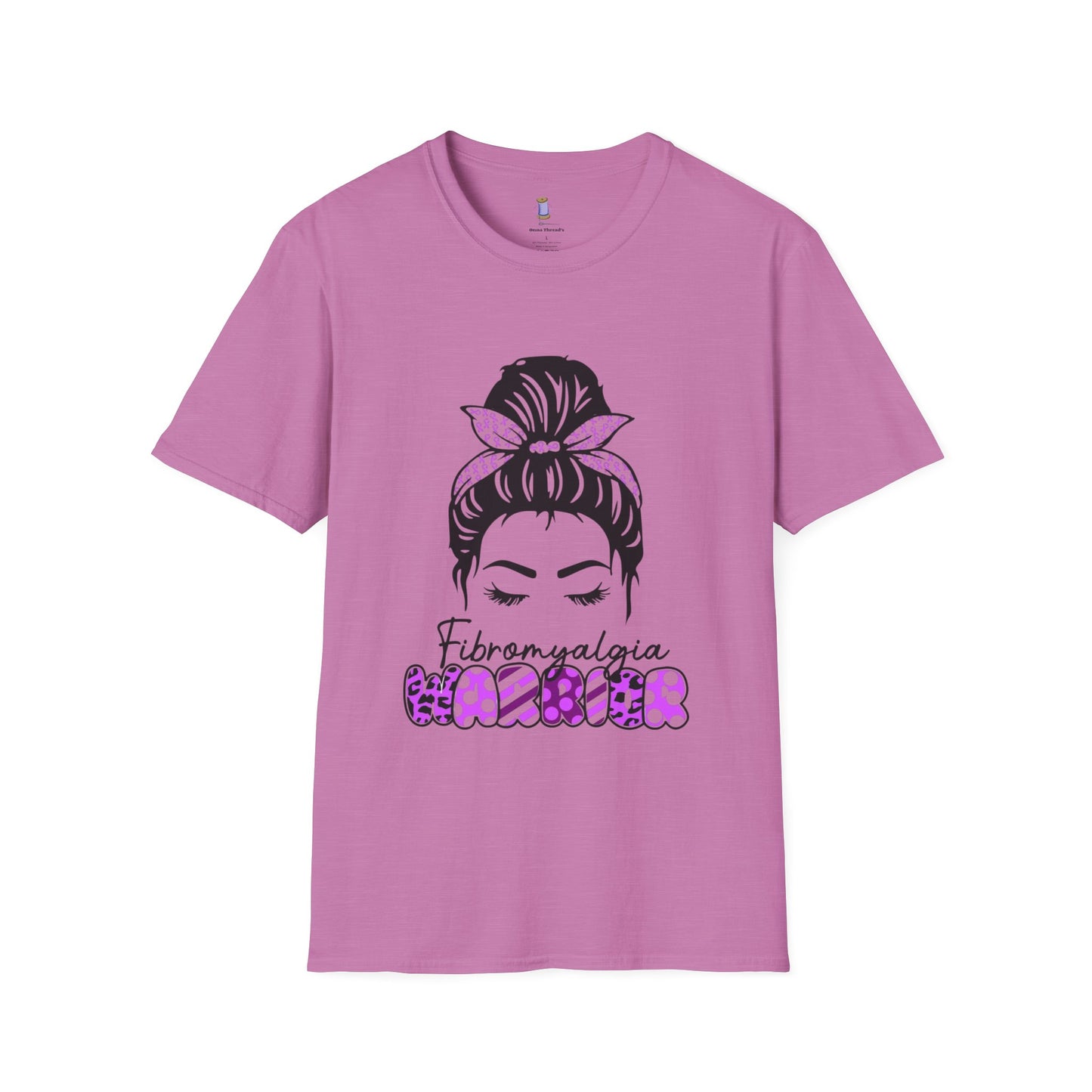 Fibromyalgia Awareness T-Shirt, Softstyle Tee, Gift for Chronic Illness, Comfortable Everyday Wear, Support Awareness Apparel