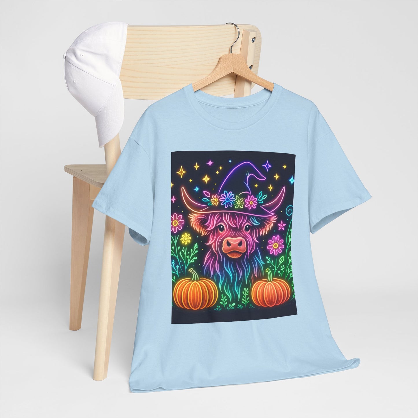 Neon Halloween Highland Tee