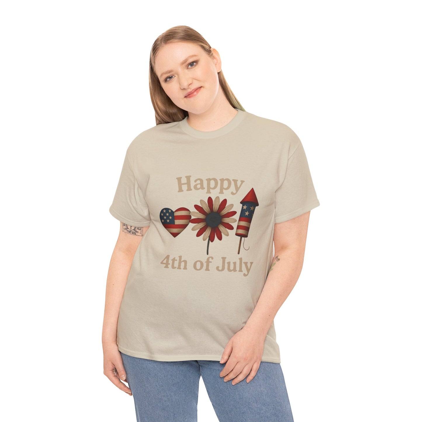 Happy 4th of July Patriotic Tee