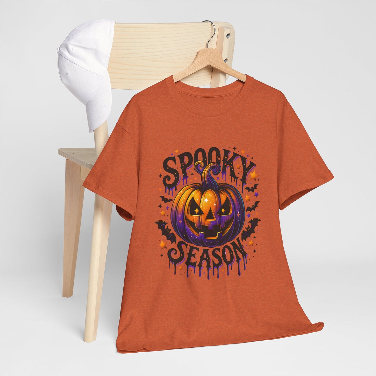 Spooky Season Jack O Lantern Halloween Tee