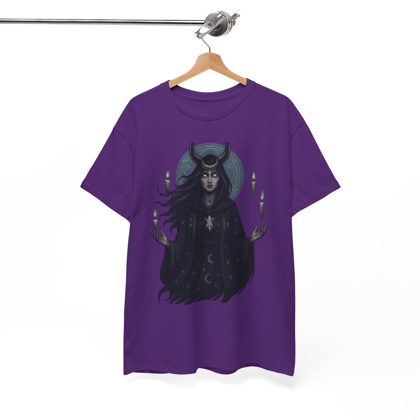 Moonlit Sorceress – Enchanted Candlelight Tee