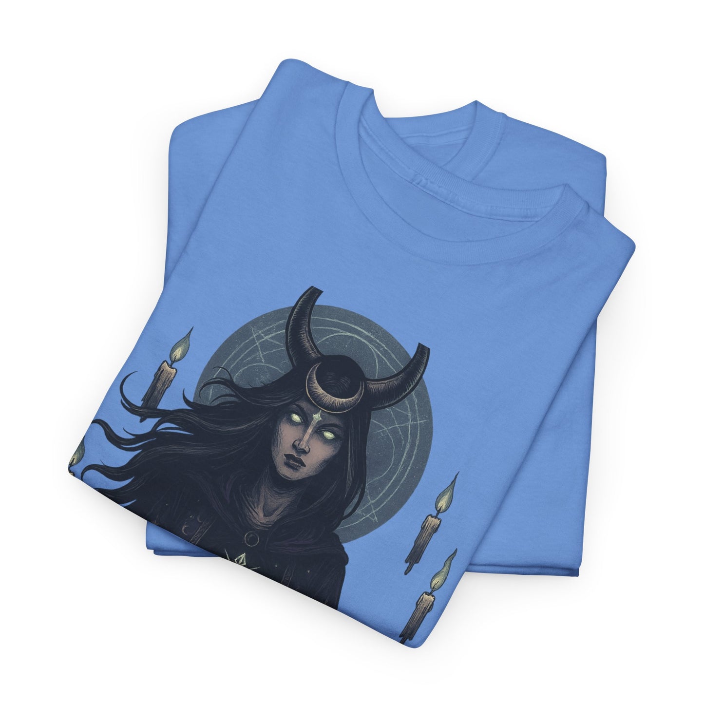 Moonlit Sorceress – Enchanted Candlelight Tee