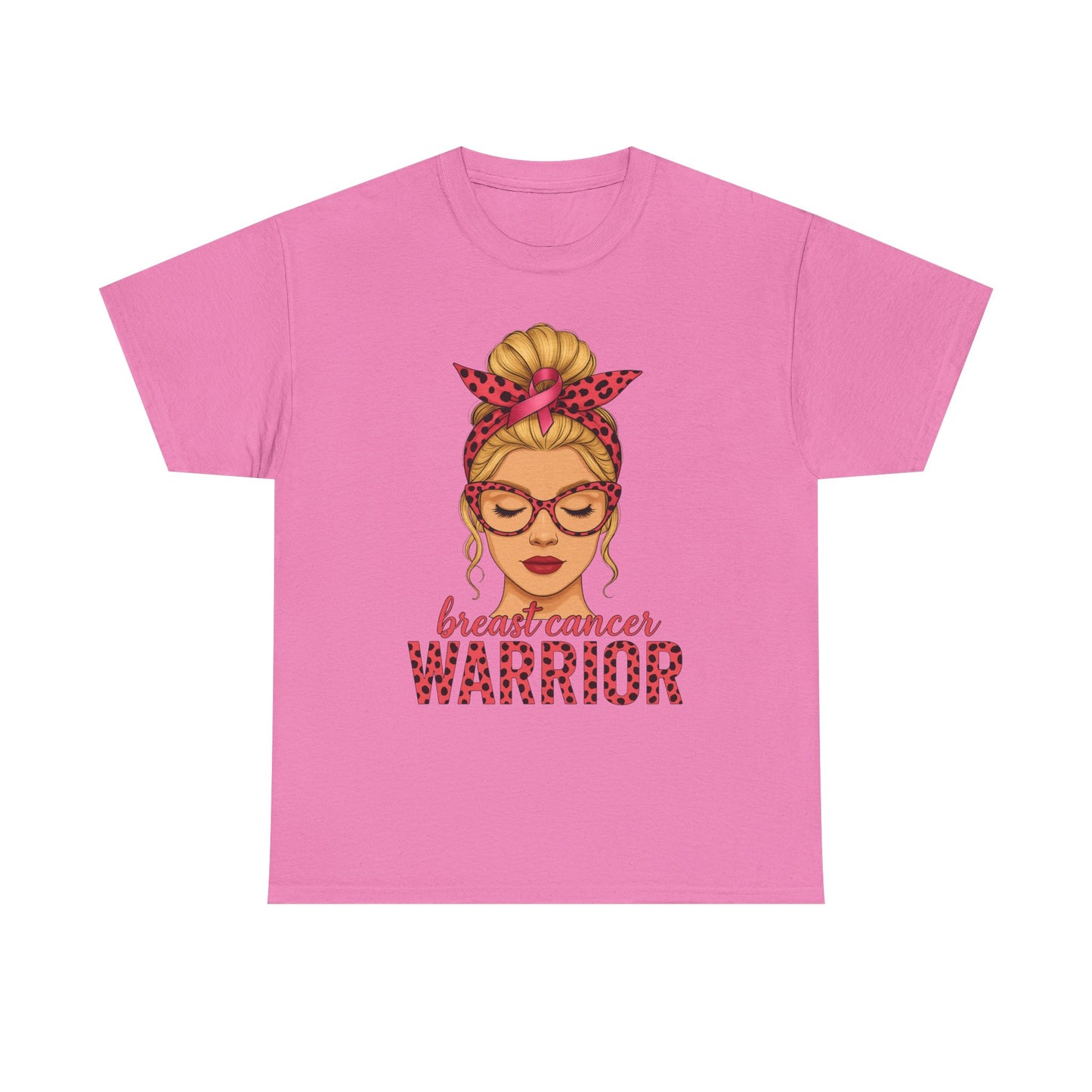 Breast Cancer Warrior Tee - Pink Ribbon Support