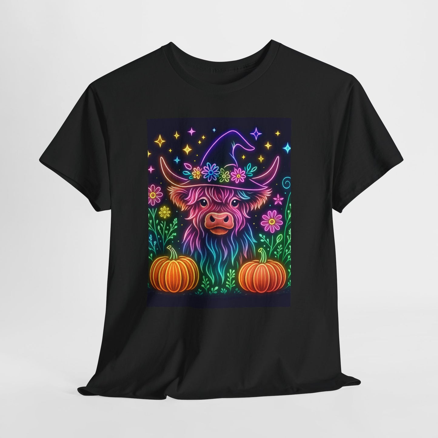Neon Halloween Highland Tee