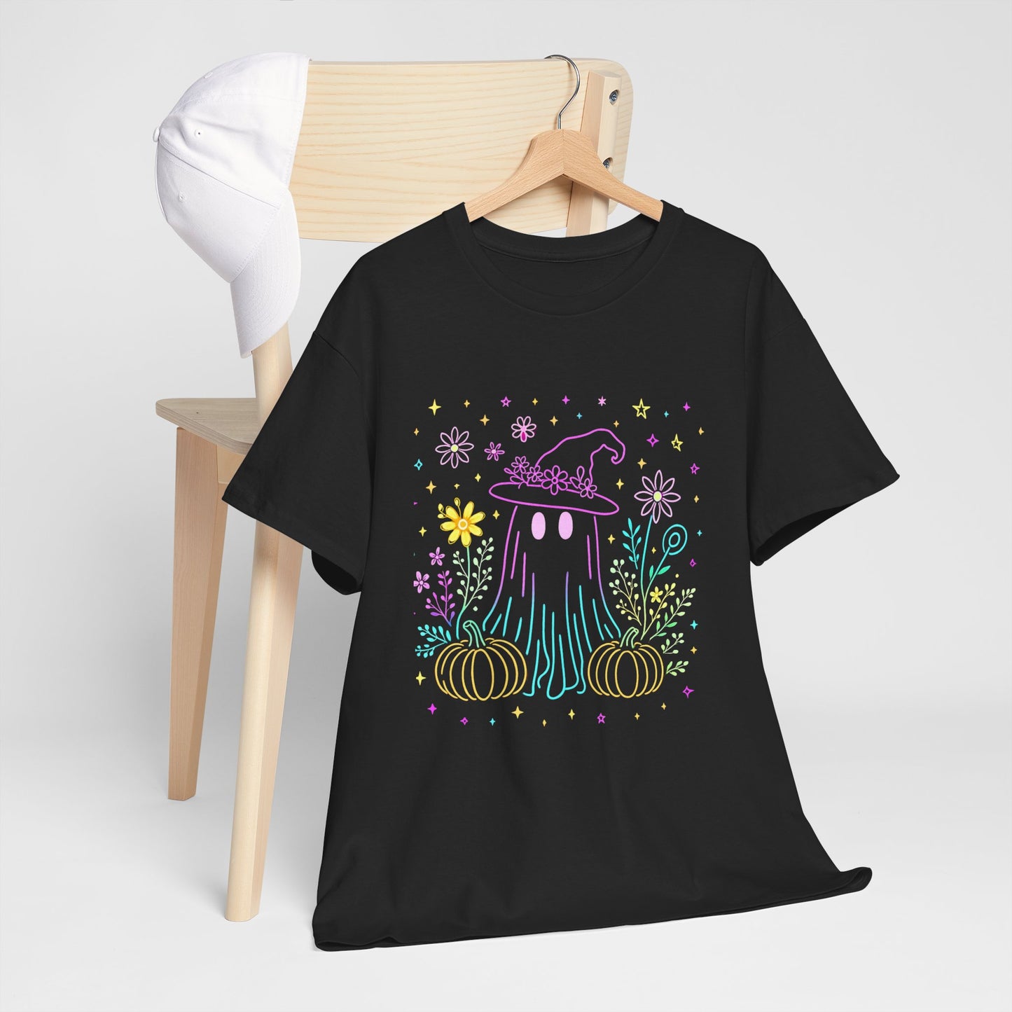 Pastel Ghost Witch Hat Tee