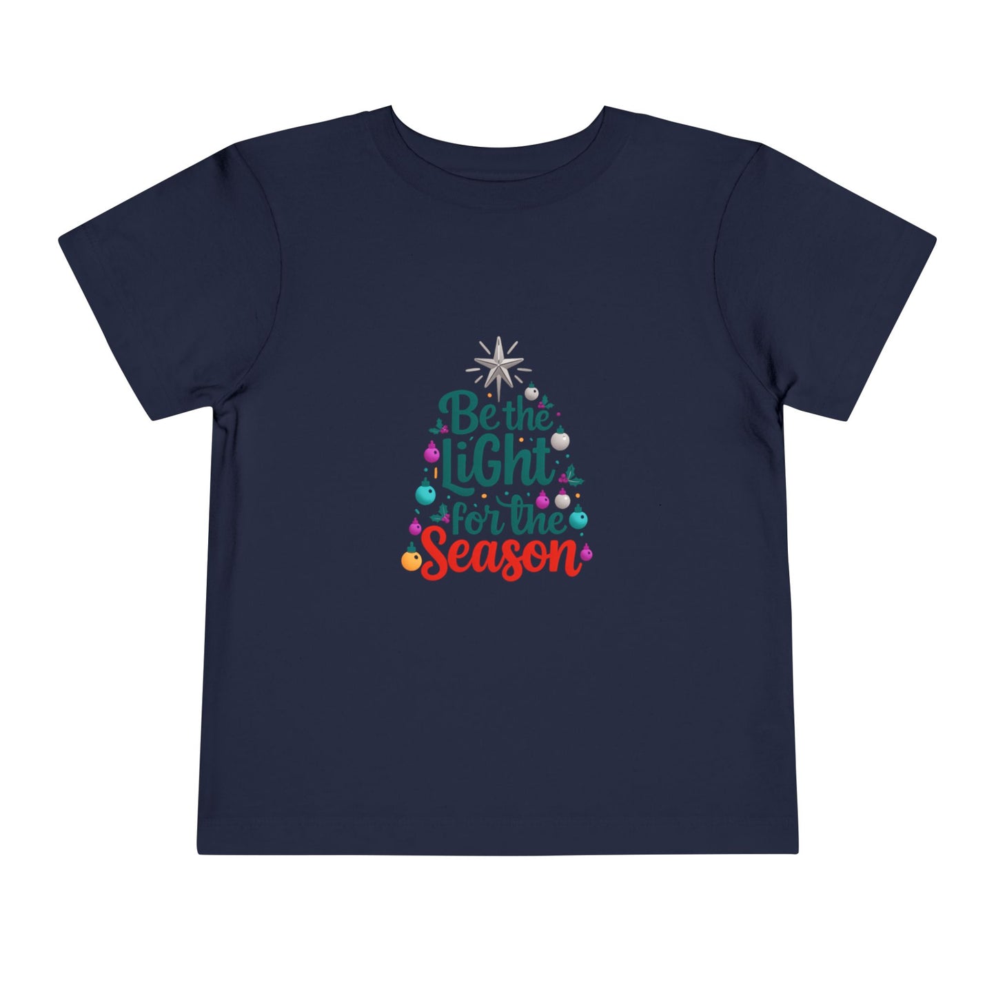 Be the Light Toddler Christmas Tee