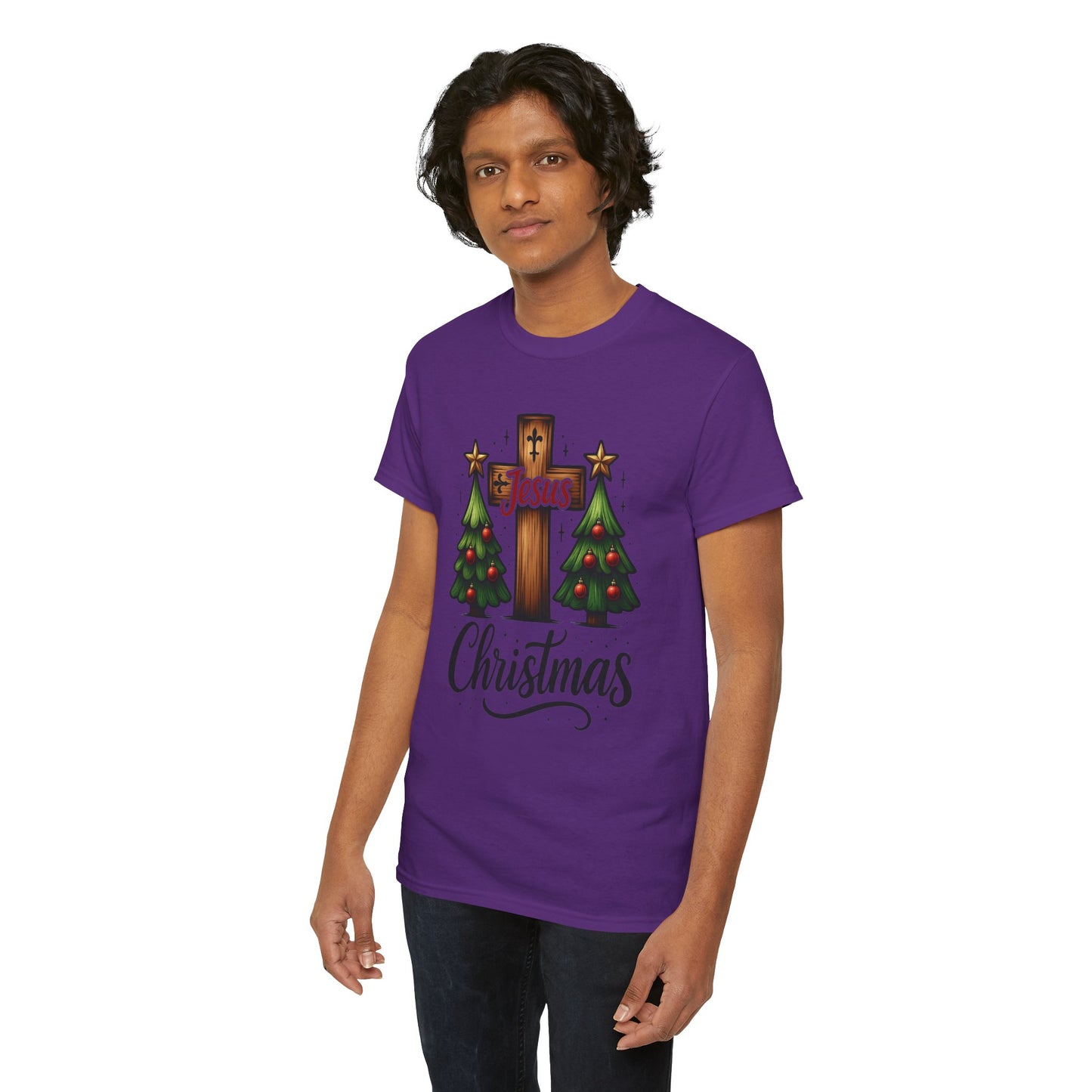 Christmas Cross Unisex Tee