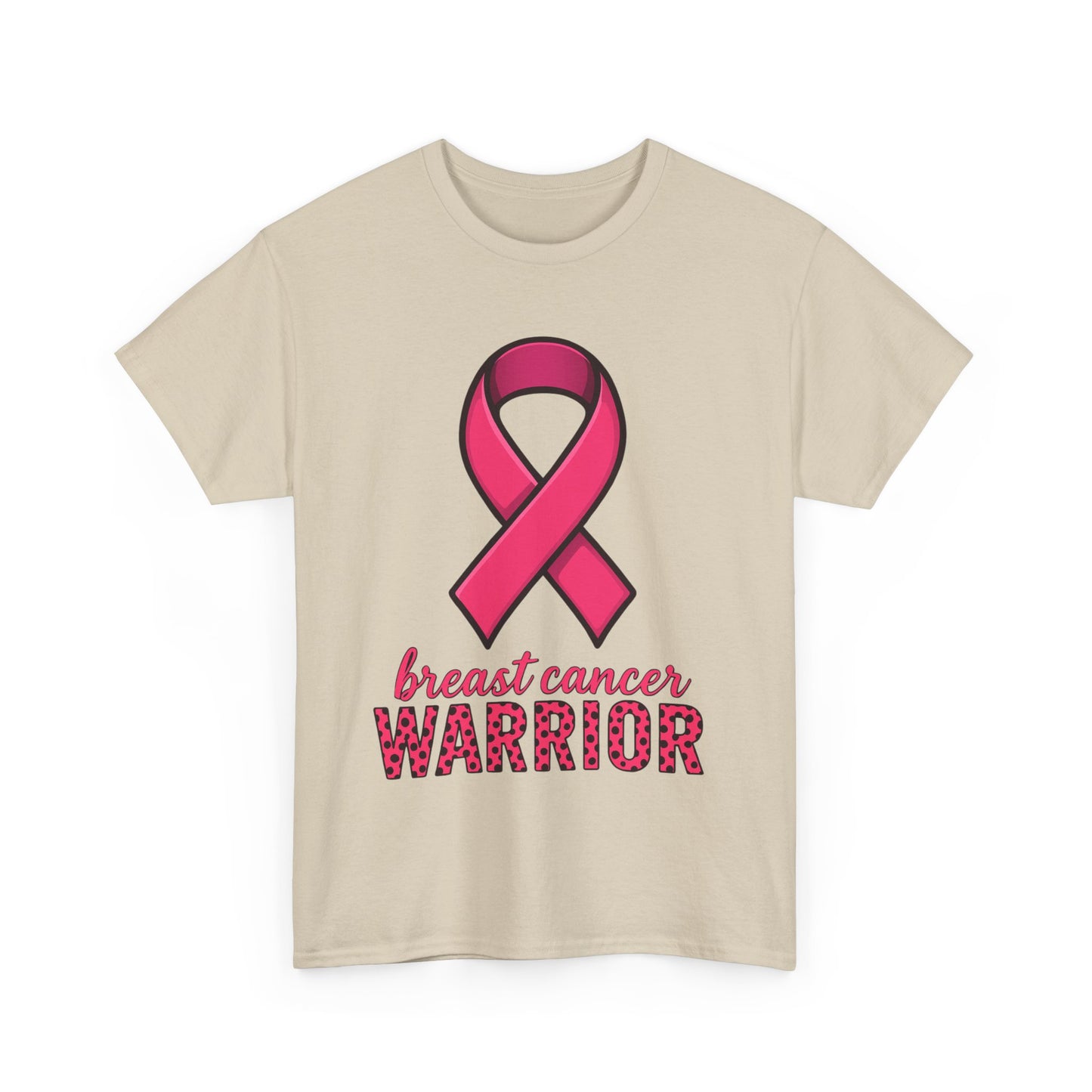 Breast Cancer Warrior Pink Ribbon Tee
