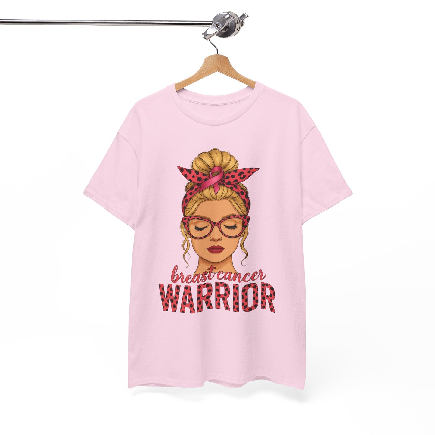 Breast Cancer Warrior Tee - Pink Ribbon Support