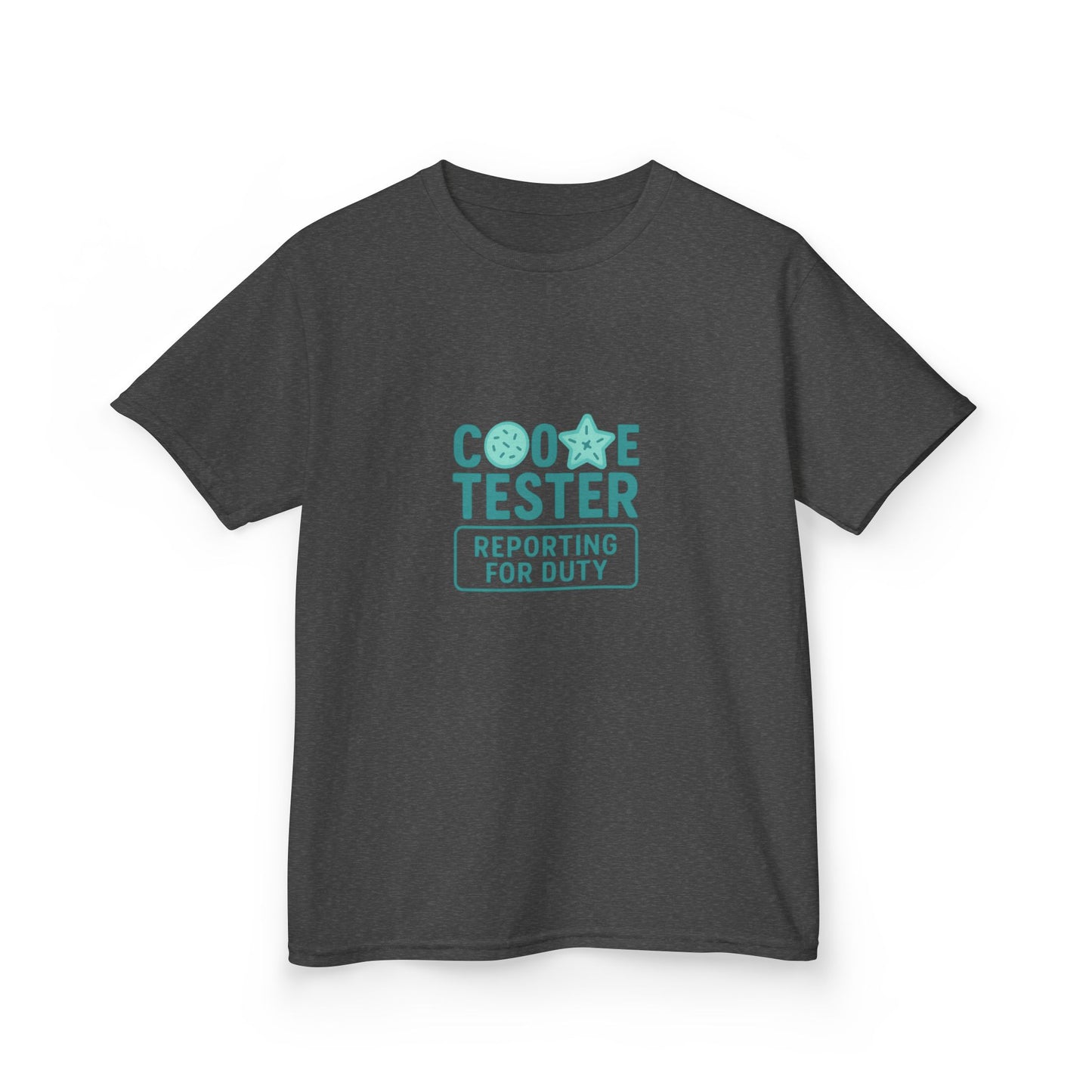 Cookie Tester Dinosaur Christmas Kids Tee