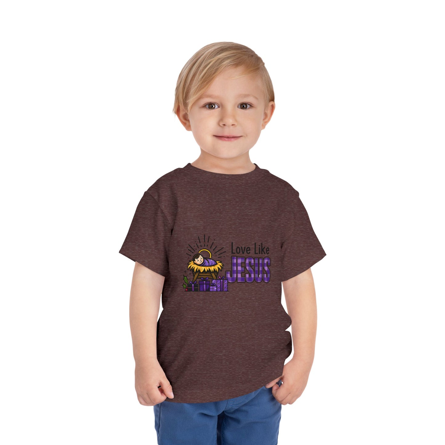 Love Like Jesus Toddler Christmas Tee