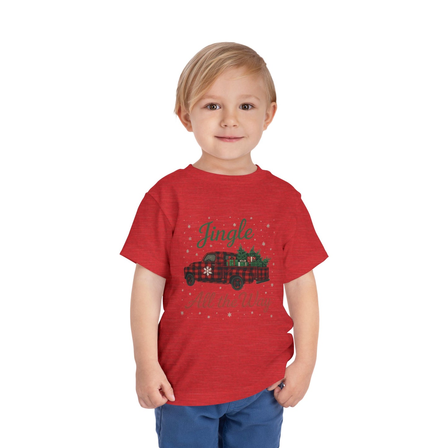 Jingle All the Way Toddler Christmas Tee