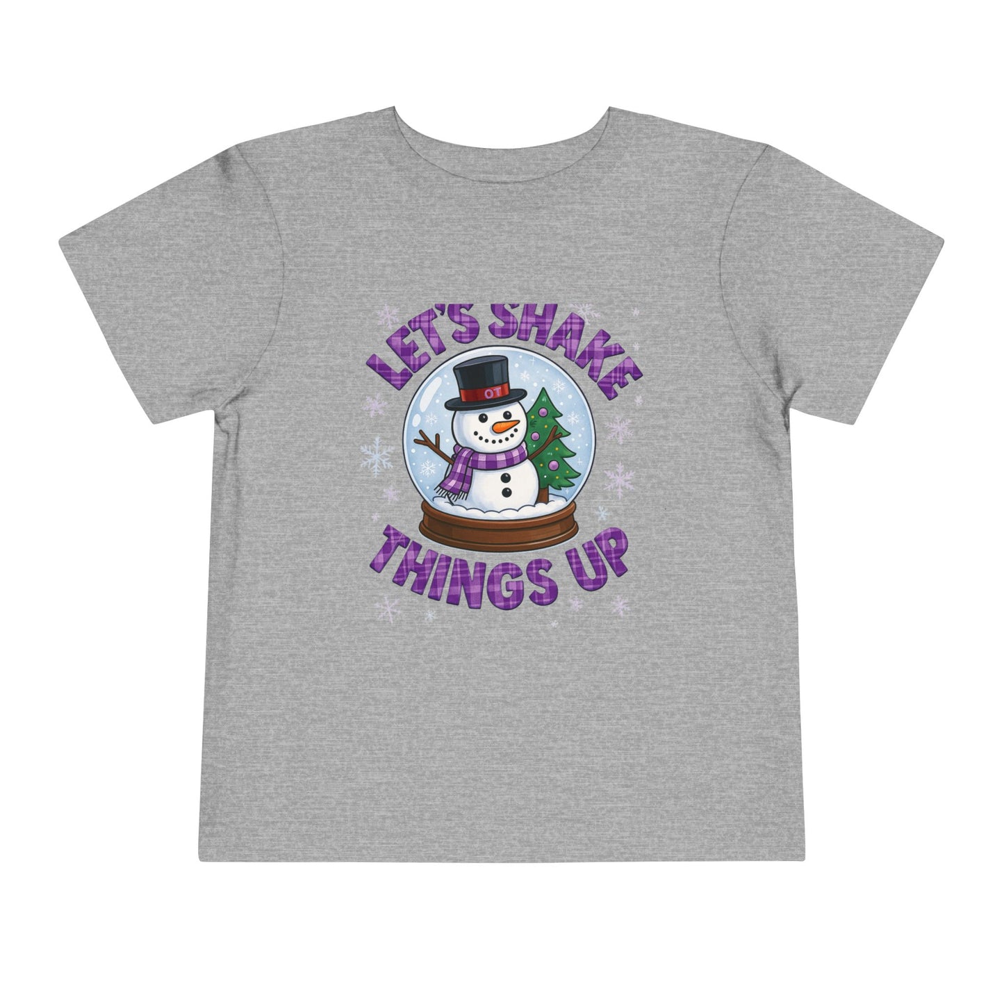 Shake Things Up! Snowman Christmas Toddler Tee