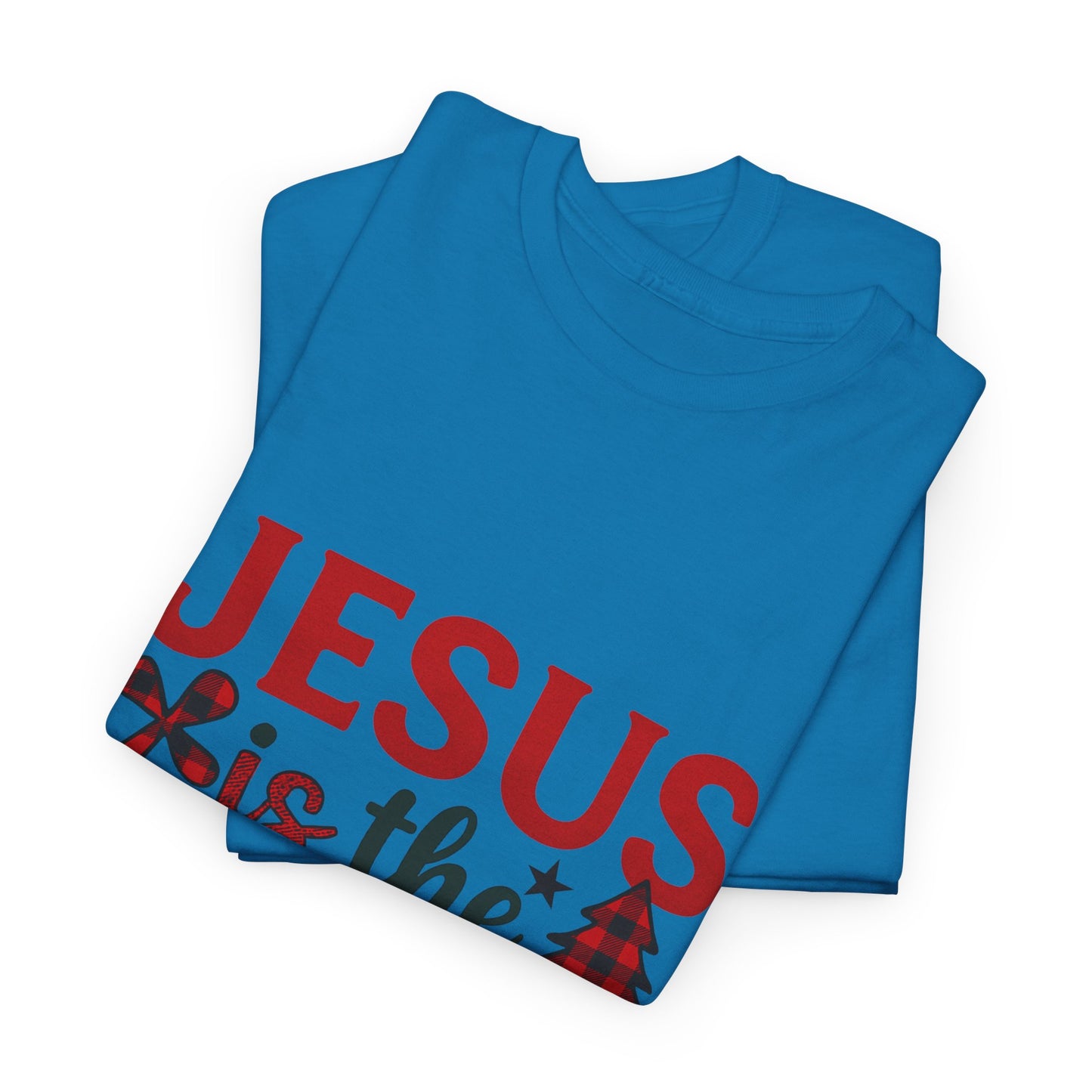 Jesus is the Reason Christmas Tee - Faith-Based Holiday Gift