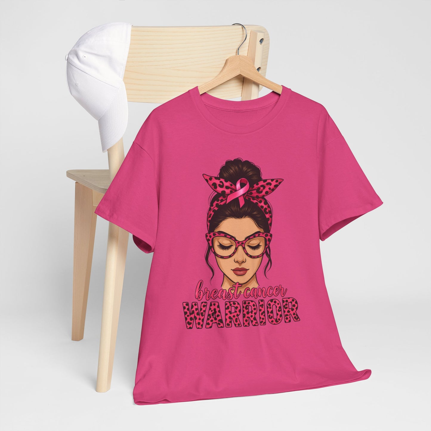 Breast Cancer Warrior Tee - Pink Ribbon Support