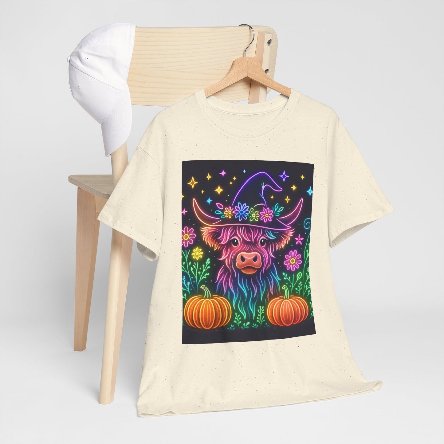 Neon Halloween Highland Tee