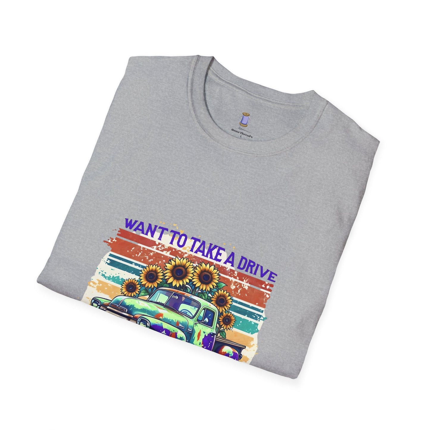 Retro Drive Unisex T-Shirt, Casual Tee, Vintage Car Shirt, Gift for Road Trip Lovers, Summer Style, Outdoor Adventure Apparel