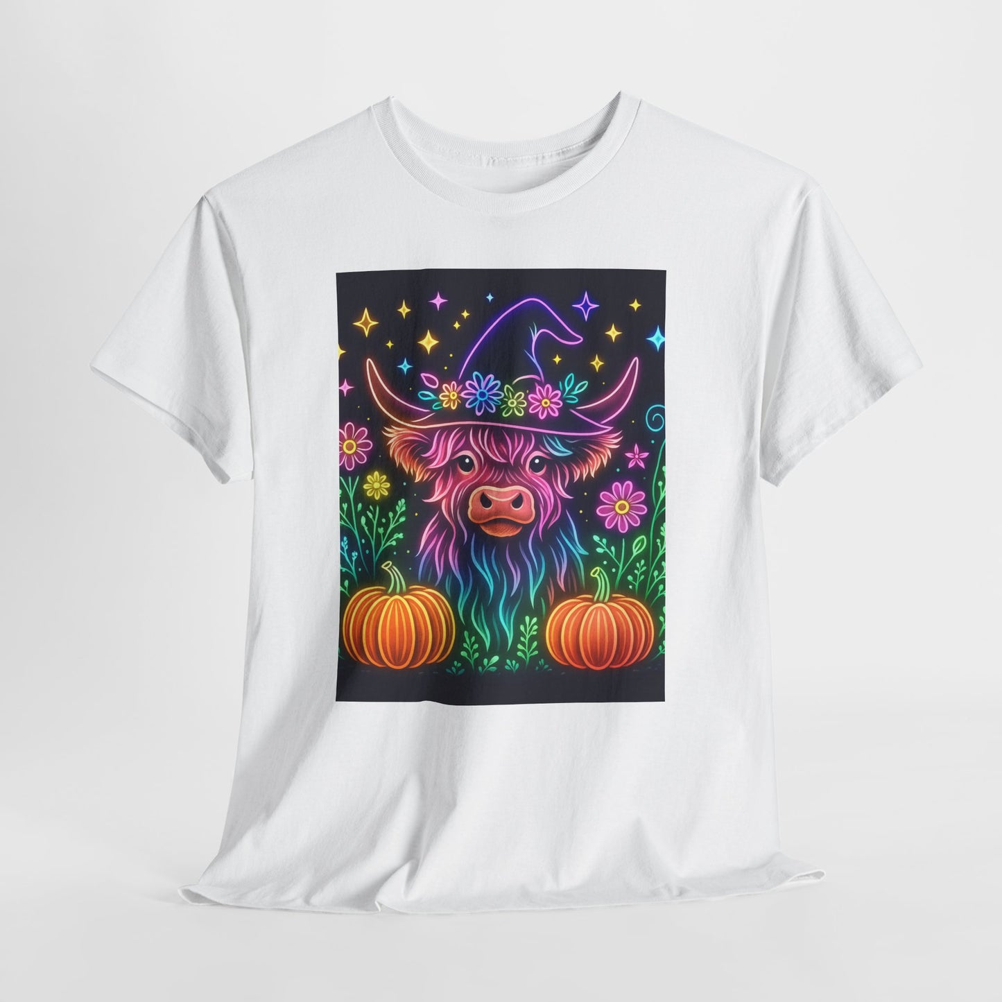 Neon Halloween Highland Tee