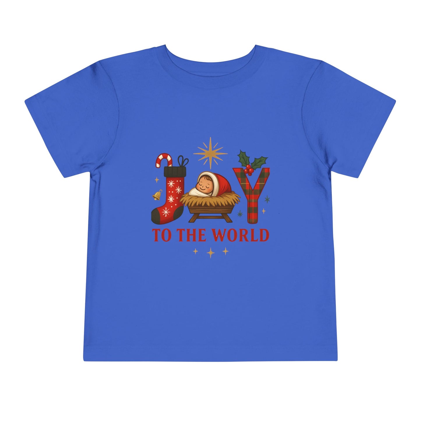 Joy to the World Toddler Christmas Tee