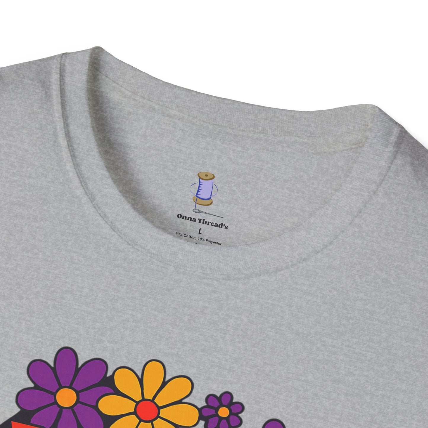You Grow Girl Floral T-Shirt | Positive Vibes, Empowering Gift, Casual Wear, Spring Fashion, Everyday Comfort
