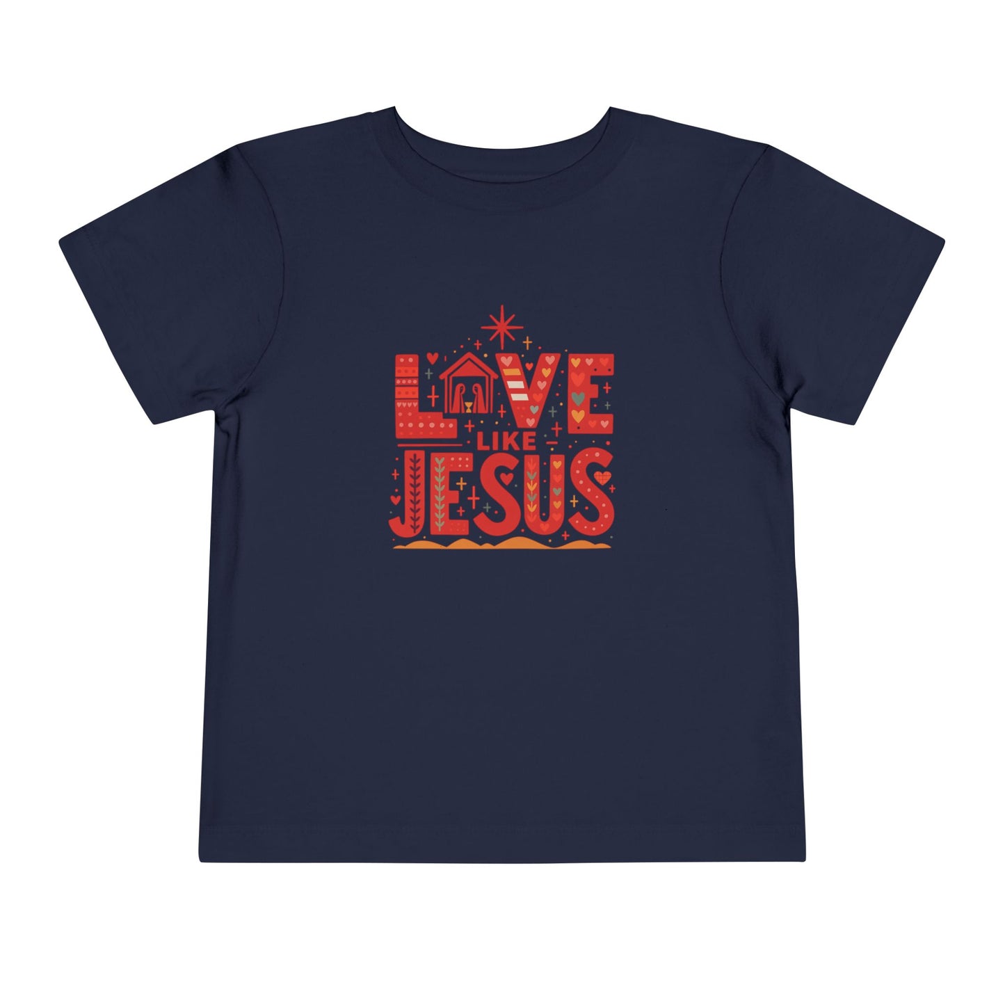 Love Like Jesus Toddler Christmas Tee