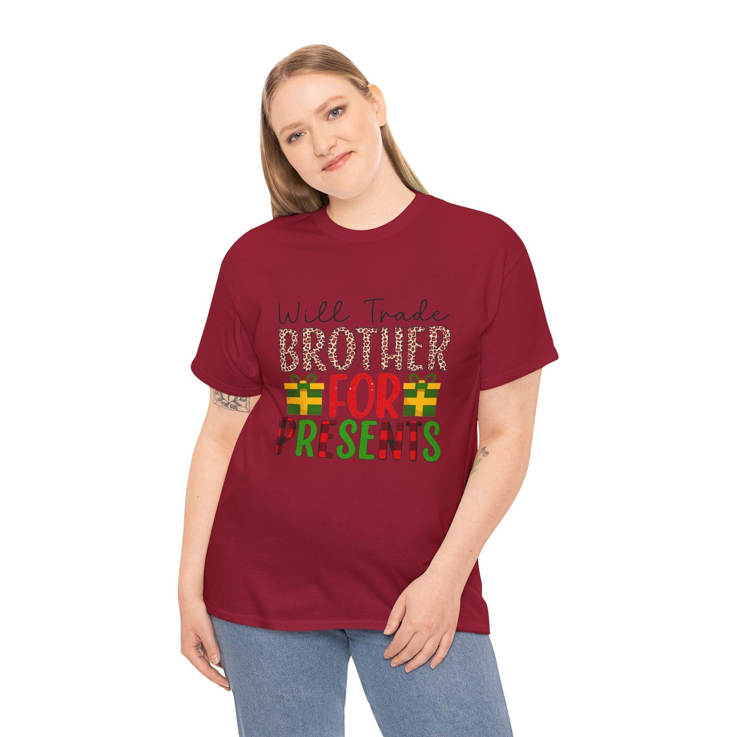 Will Trade Brother for Presents - Christmas Tee