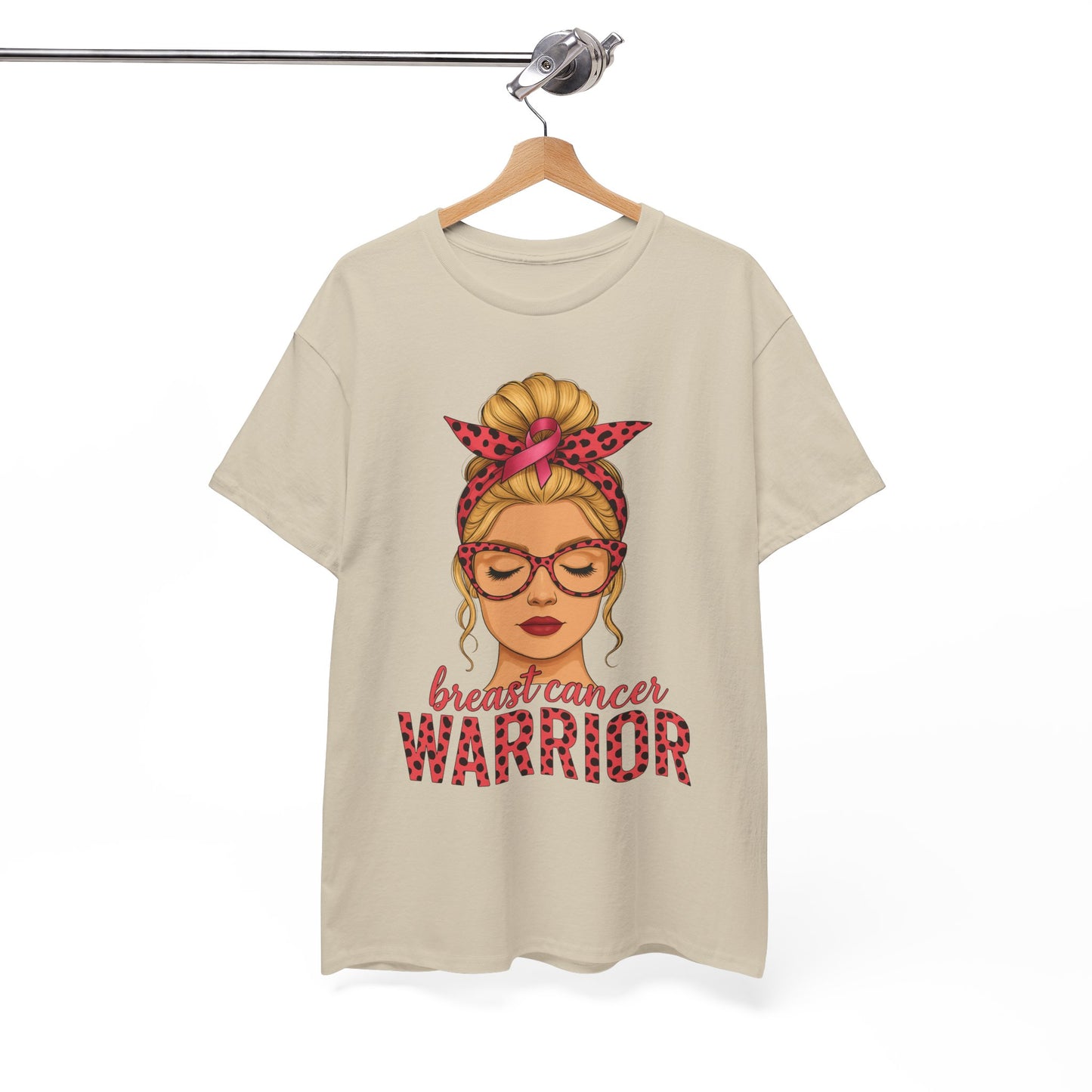 Breast Cancer Warrior Tee - Pink Ribbon Support