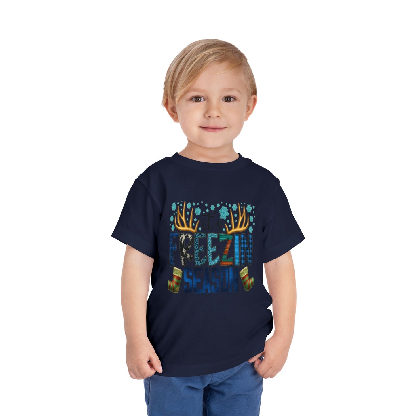 It's FREEZIN' SEASON Toddler Christmas Tee