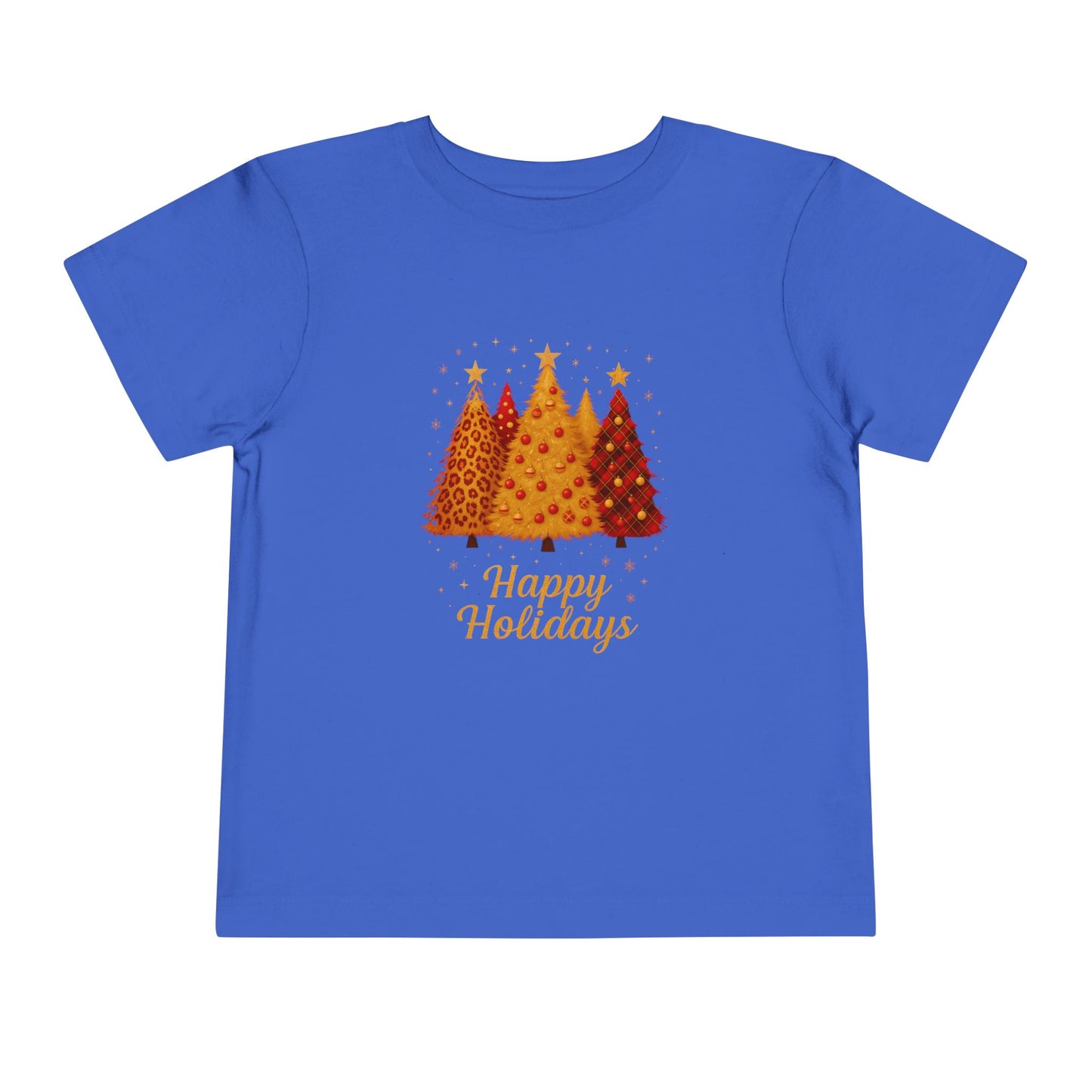 Happy Holidays Christmas Tree Toddler Tee