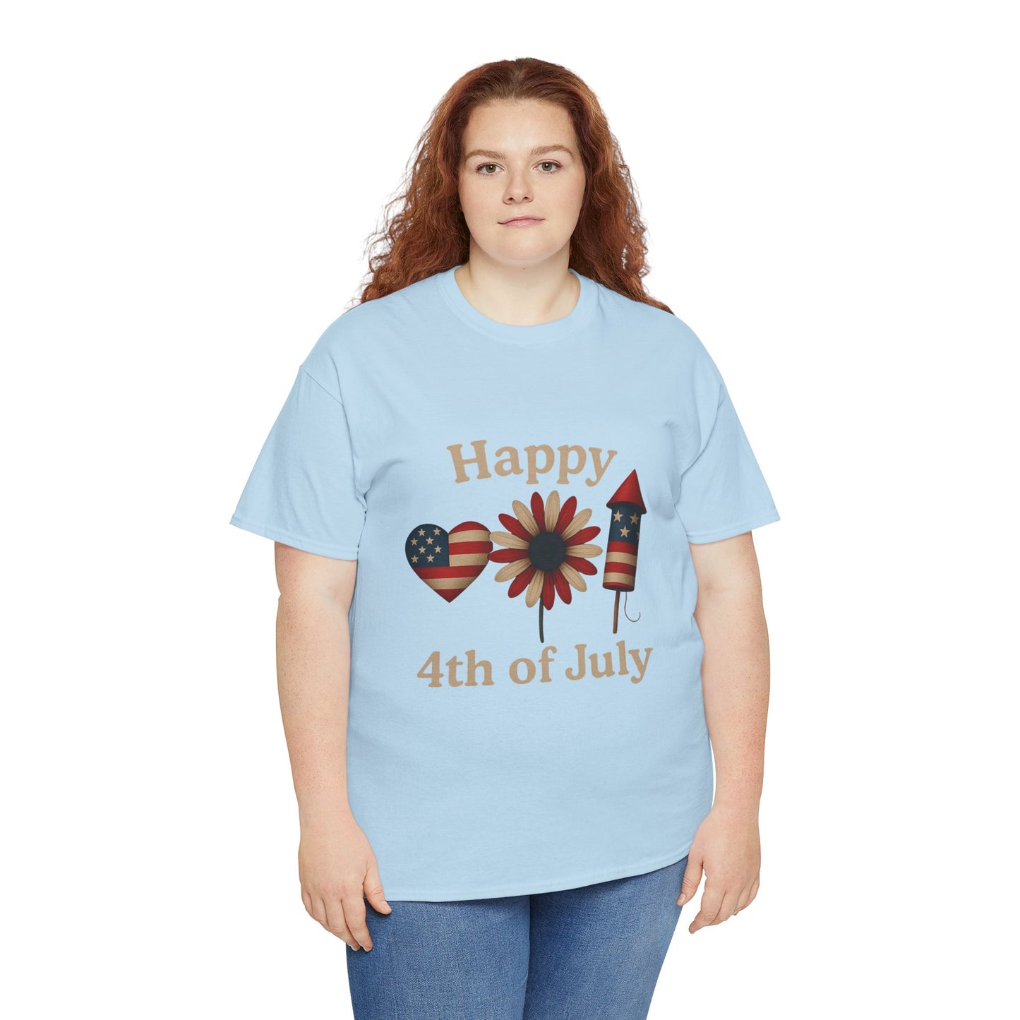 Happy 4th of July Patriotic Tee