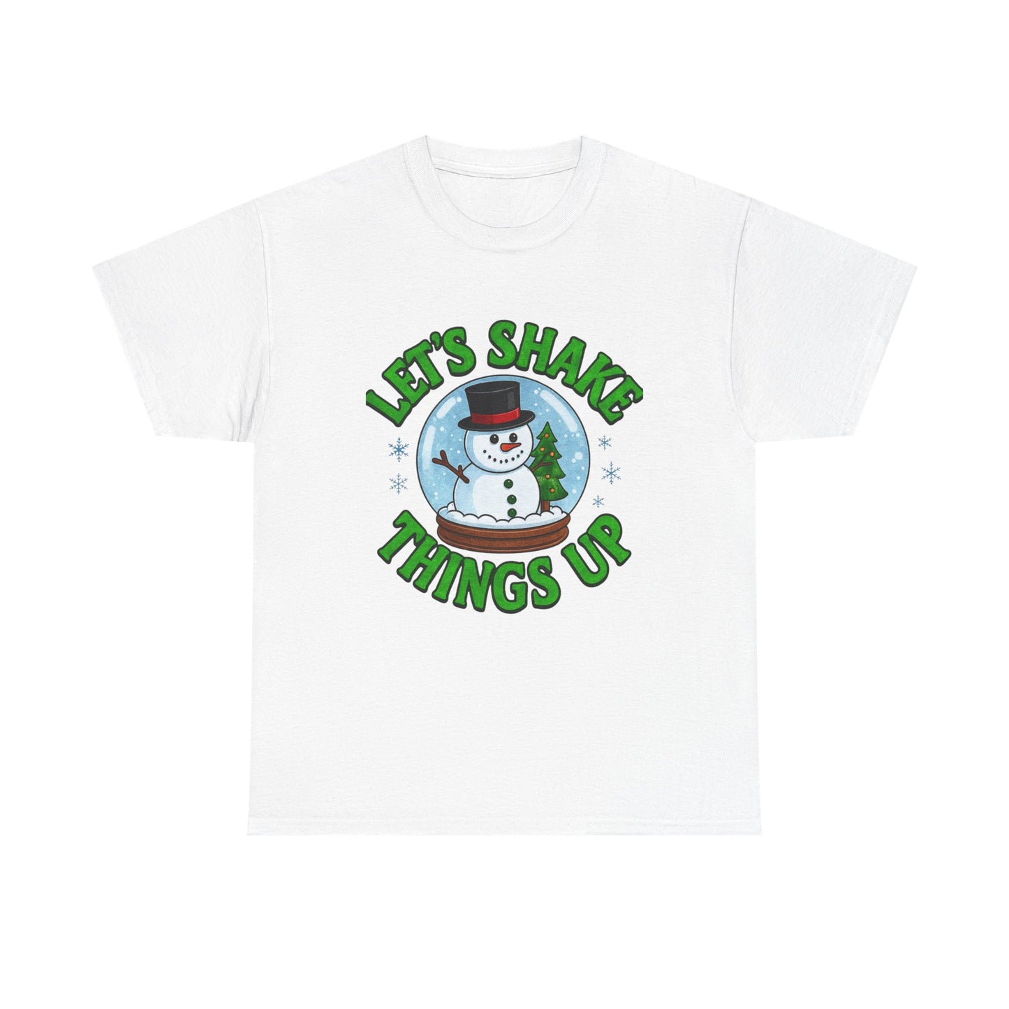 Christmas Snow Globe Tee 'Shake Things Up'