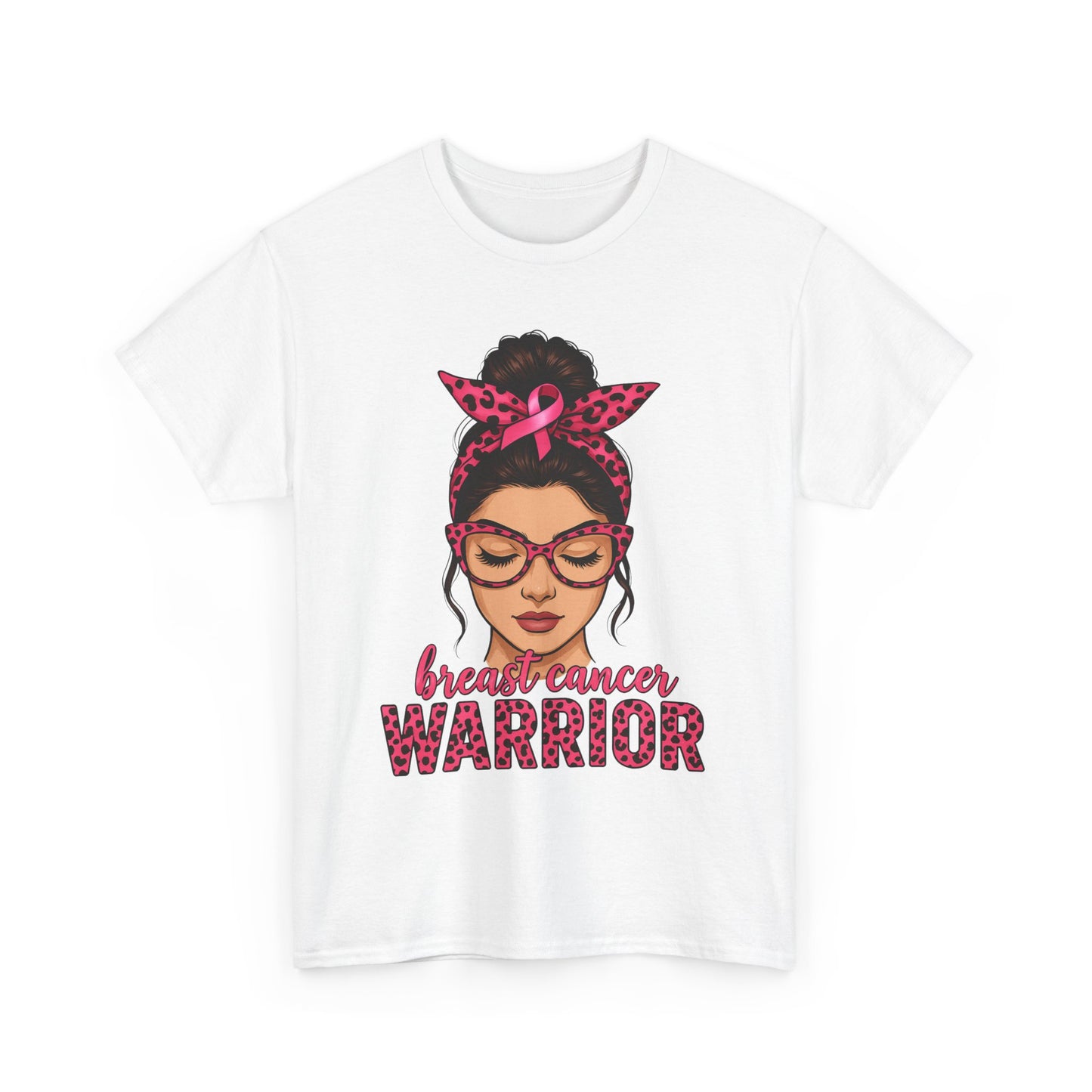 Breast Cancer Warrior Tee - Pink Ribbon Support