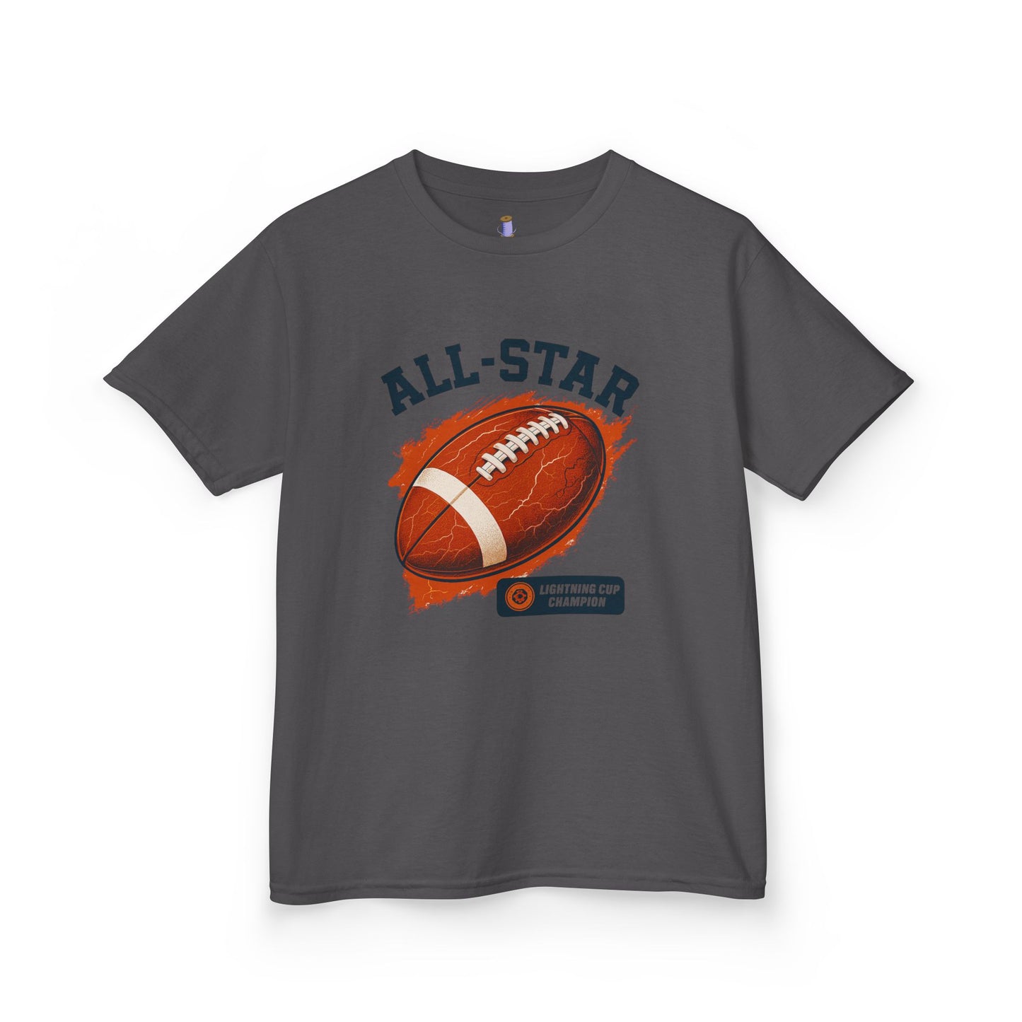 All-Star Kids Football Tee, Sports Apparel, Boys Football Shirt, Kids Casual Wear, Back To School Shirt, Birthday Gift