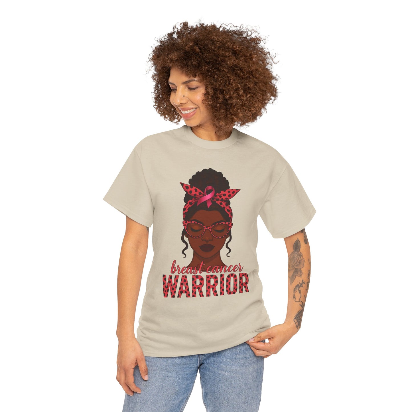 Breast Cancer Warrior Tee: Hope & Support
